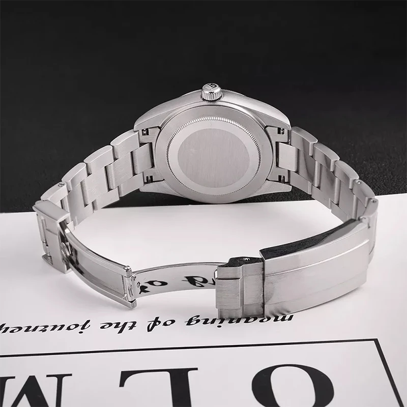 Новые механические мужские часы TERAMI винтажные простые водонепроницаемые