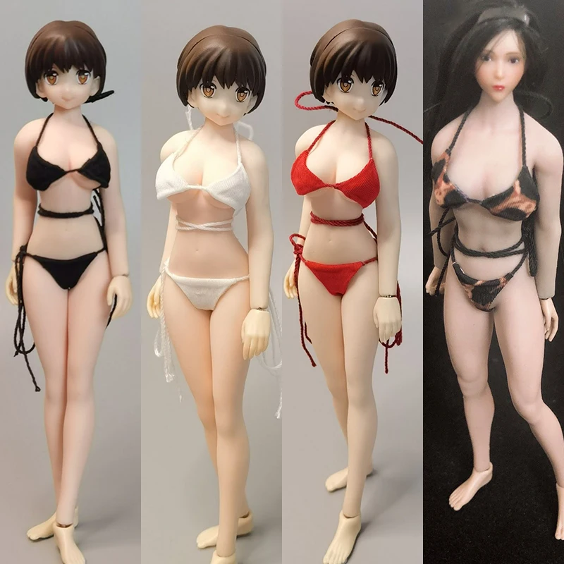 

cdtoys cd039 1/12 Scale Sexy Famale Leopard Bikini Bra Briefs Underwear Clothes Set Model for 6 inches Action Figure Body