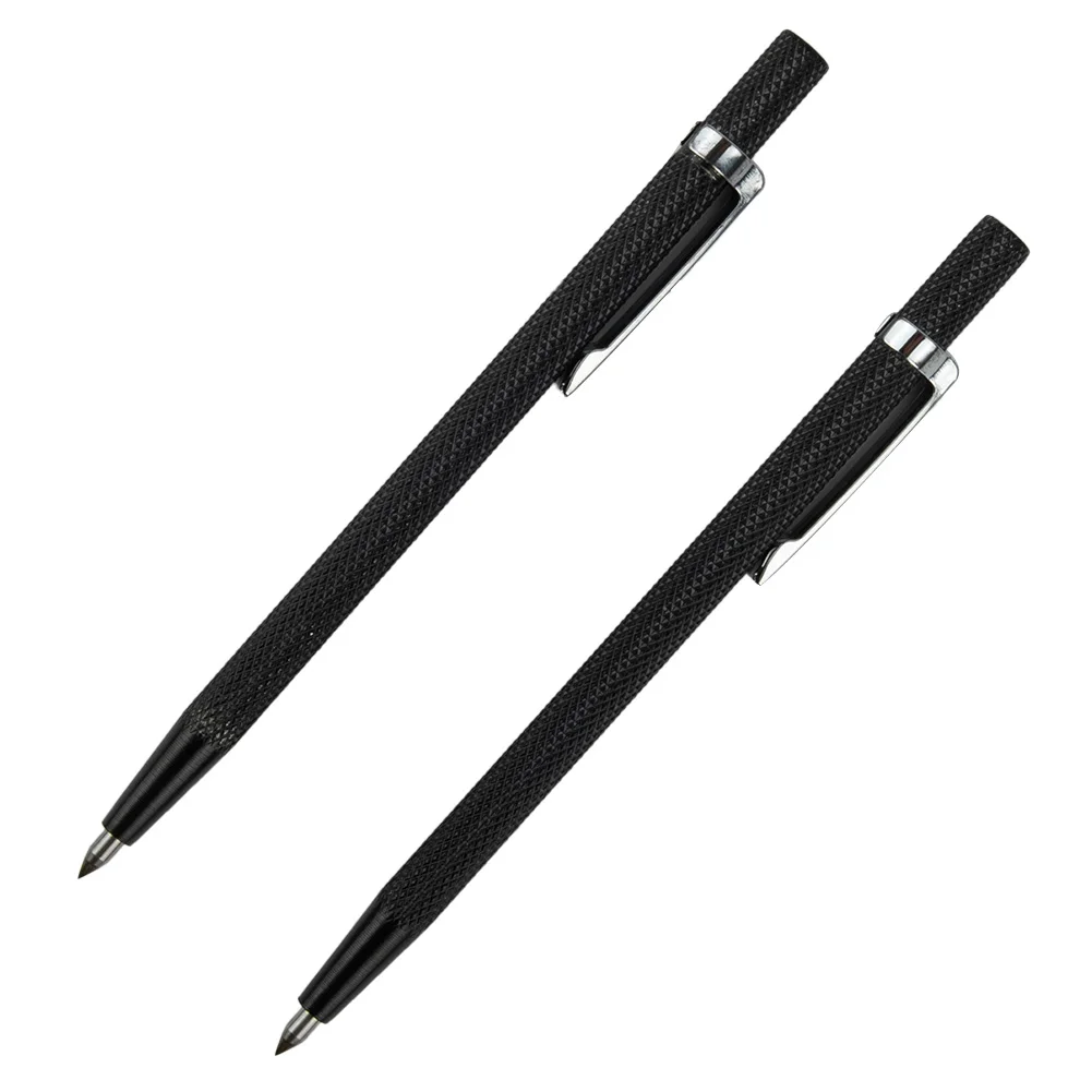 

2PCS 150mm Tungsten Carbide Tip Scriber Pen Metal Plate Glass Marking Engraving Pen Ceramic Wood Carving Hand Tools