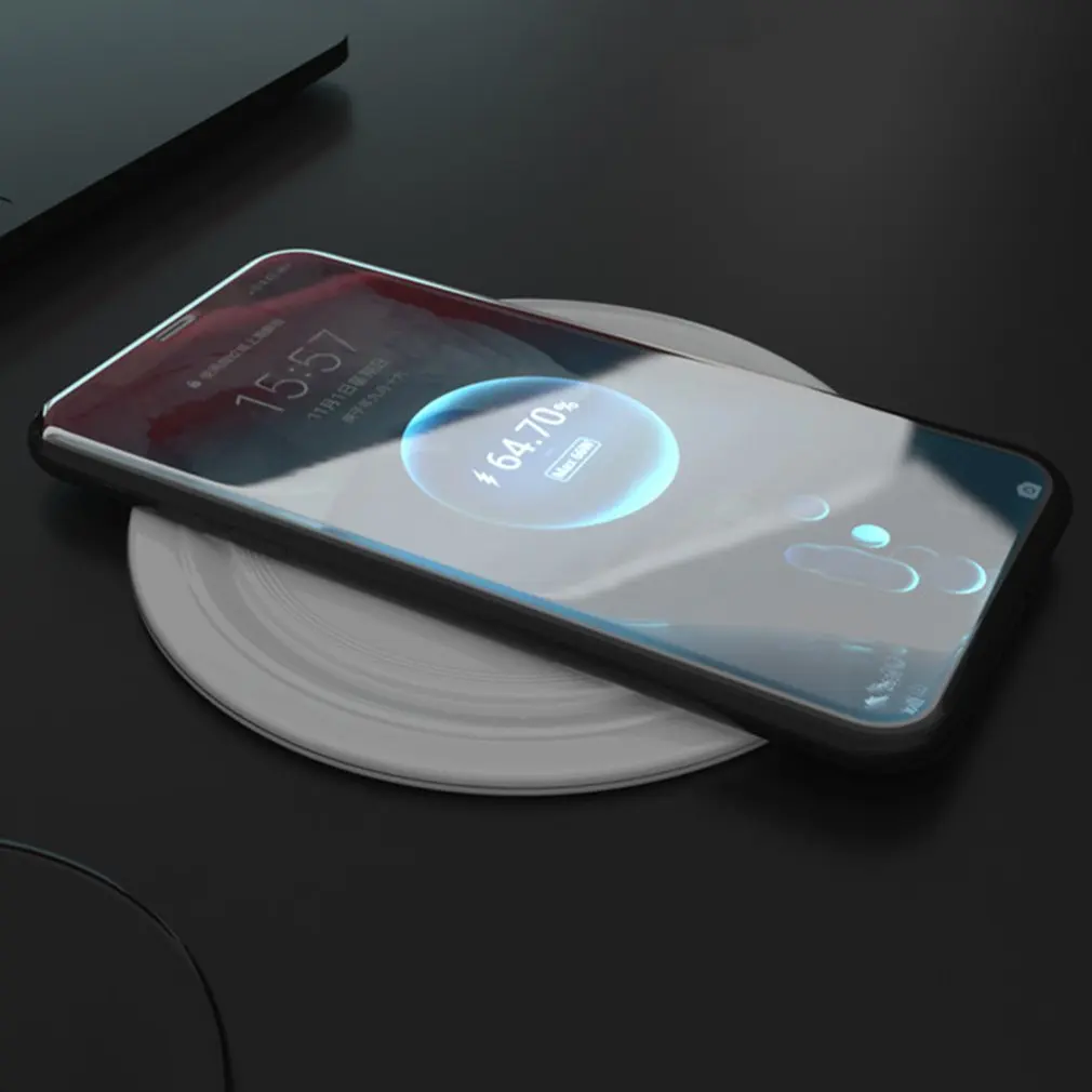 Настольное Беспроводное зарядное устройство 15 Вт для Apple Iphone12 11 Pro Max Mini Samsung Huawei