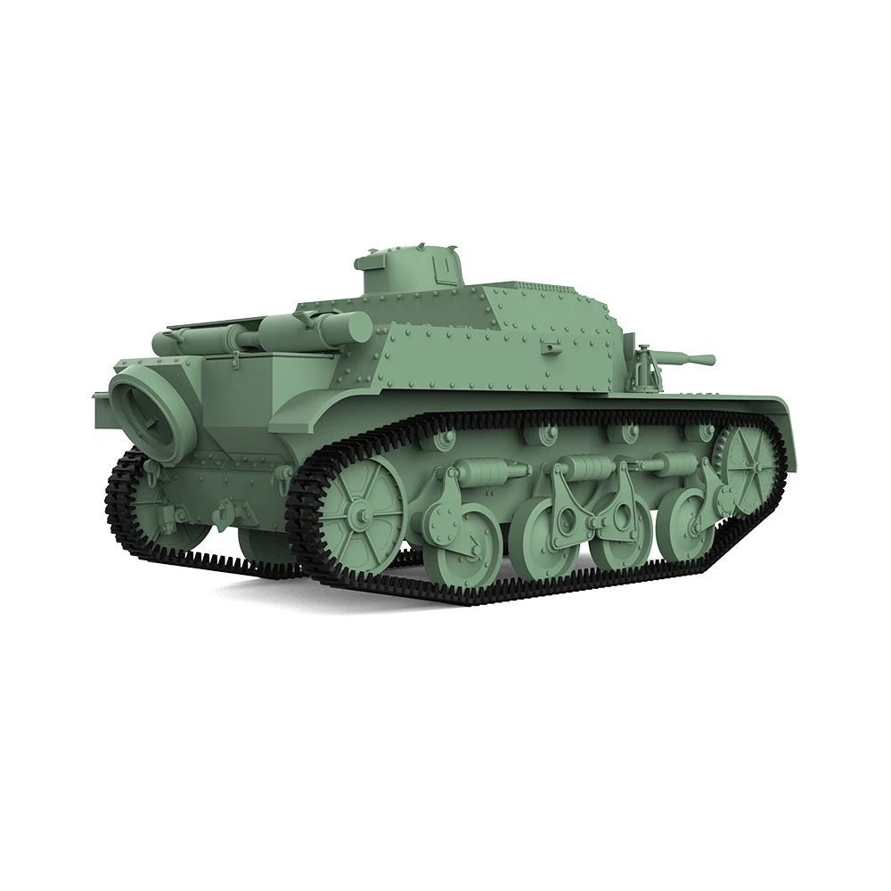 SSMODEL SS87660 1/87 HO Масштаб Железнодорожная военная модель Комплект Франция 1935(ZT-3)