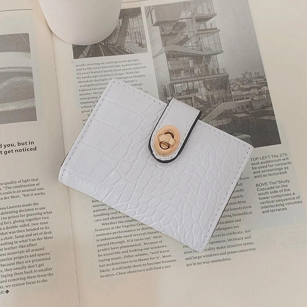 Bolsa Feminina Women Business Card Holder PU Leather Credit Zipper Pocket Unisex Card Case Zipper Coin Purse Carteras 2023 New