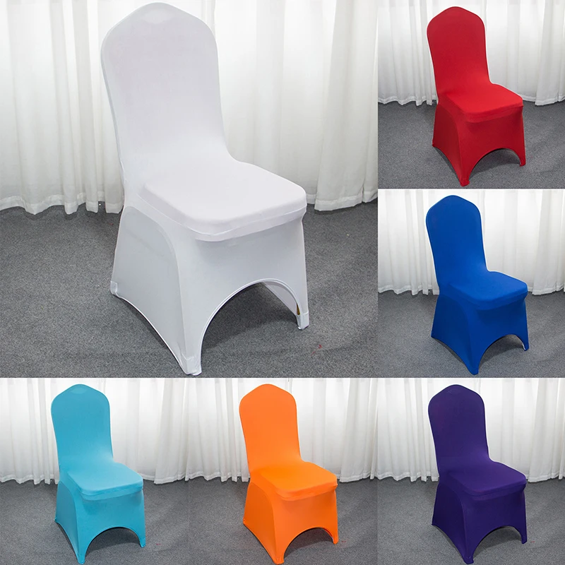 

Wedding Chair Covers Spandex Stretch Slipcover for Restaurant Banquet Hotel Dining Party Universal Chair Cover