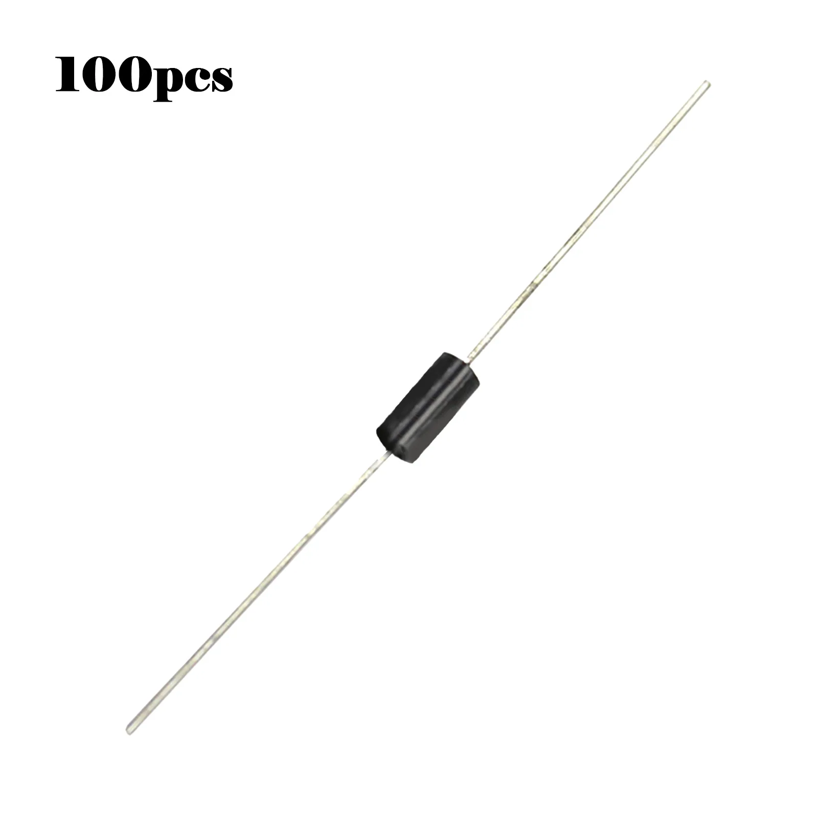 100pcs High Quality Plastic Seal Vinyl Diode A-101 1N4007-E3/73 Diode Rectifier Good Conductivity For LED Screens Driving Record