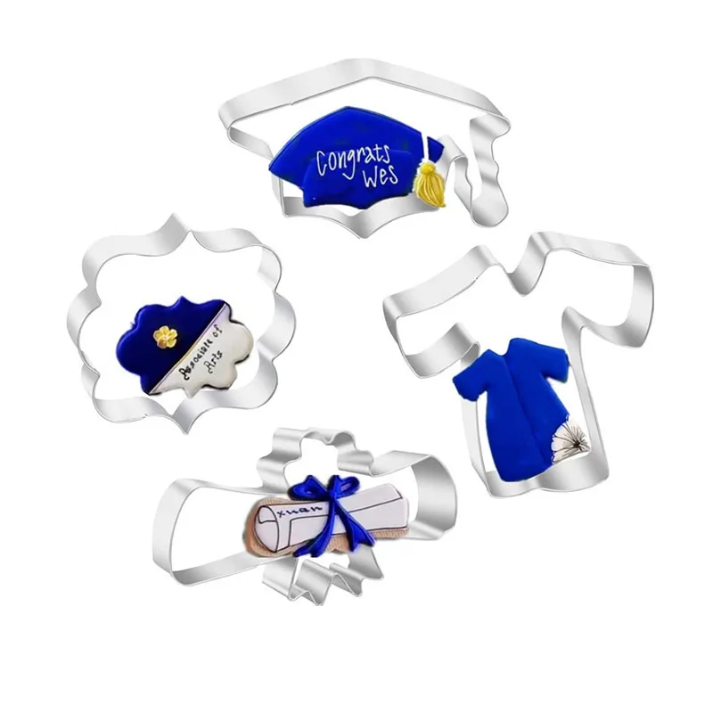 

4 шт. колпачок на выпускной, бальный диплом, медальон из нержавеющей стали, фоторезак, набор «сделай сам», фотоинструменты, десертные формы