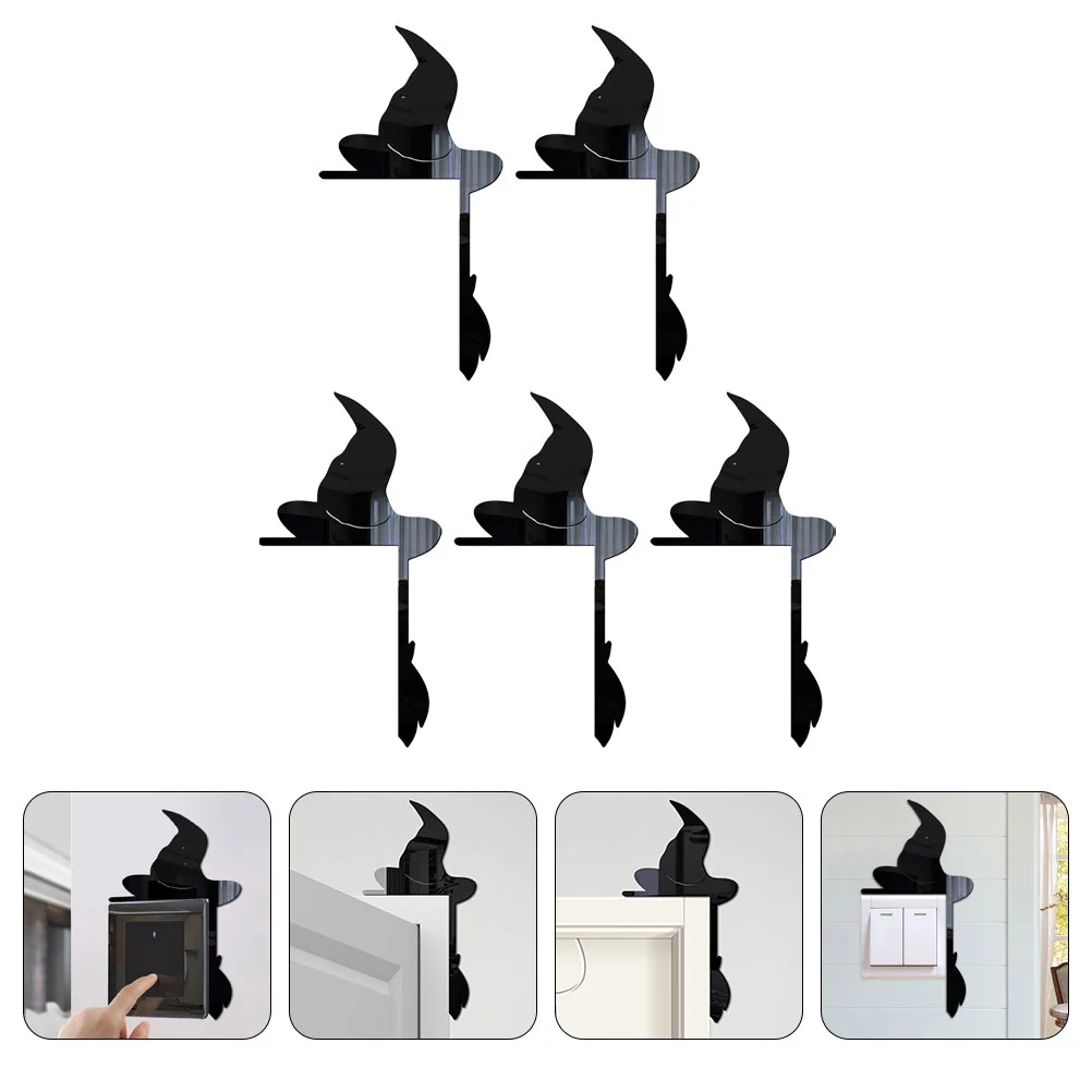 

Wall Sticker Switch Decordoor Decalsclassroom Theme Jungle Decal Room Witch Acrylic Home Frame Corner Sign Mirror Removable