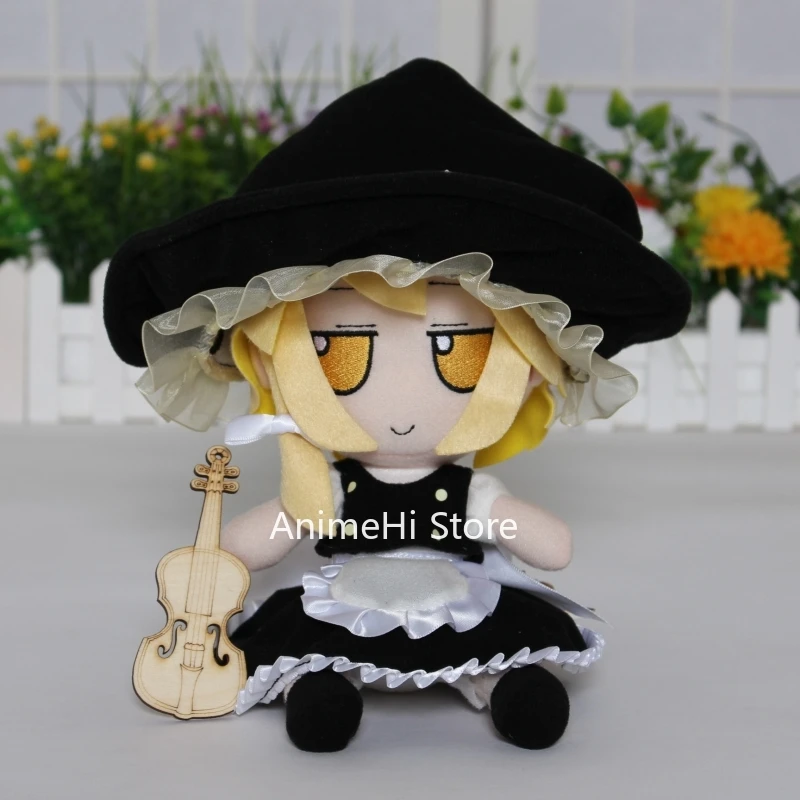 

Kirisame Marisa Plush Doll Anime Figure Touhou Project Plushie Stuffed Pillow 22CM Cosplay Toy Peluche for Gift