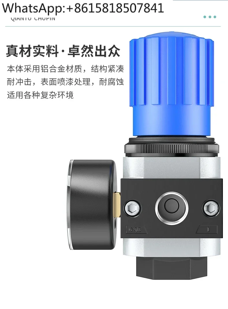 Регулятор давления Редукционный клапан газа LR-1/8-D.MINI MIDI MAXI 1/4 3/8