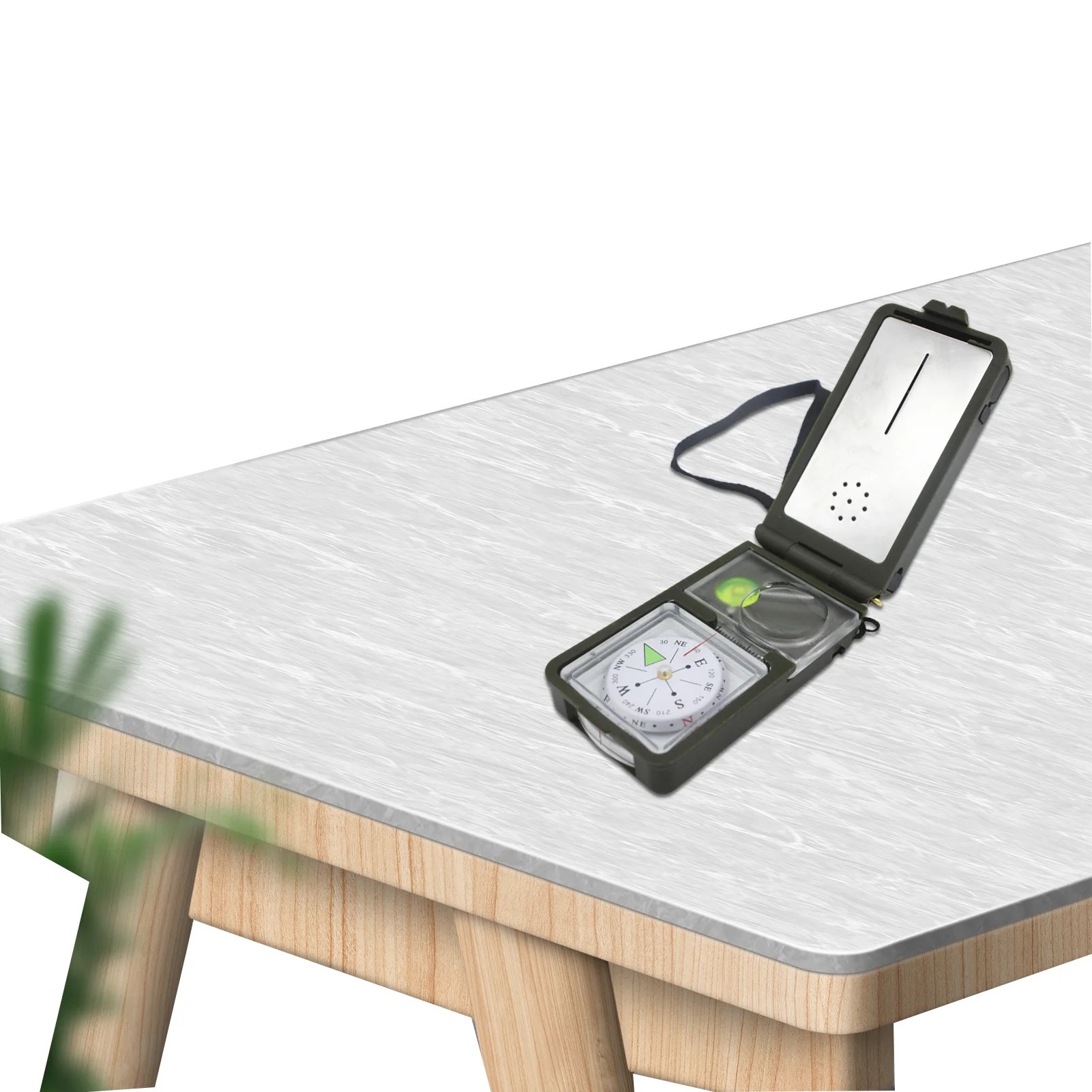 

Водонепроницаемый компас, ориентирующийся компас со светодиодной подсветкой