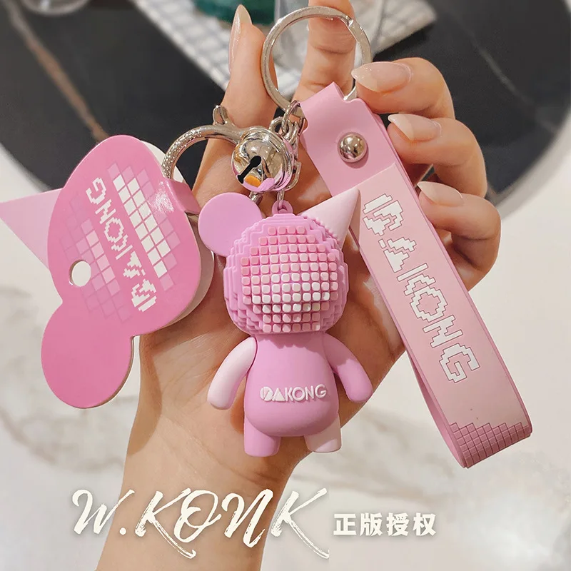 

Guochao, Подлинная серия Wukong, цепочка для ключей, Модный кулон, новый кулон для сумки, милый периферийный брелок для ключей