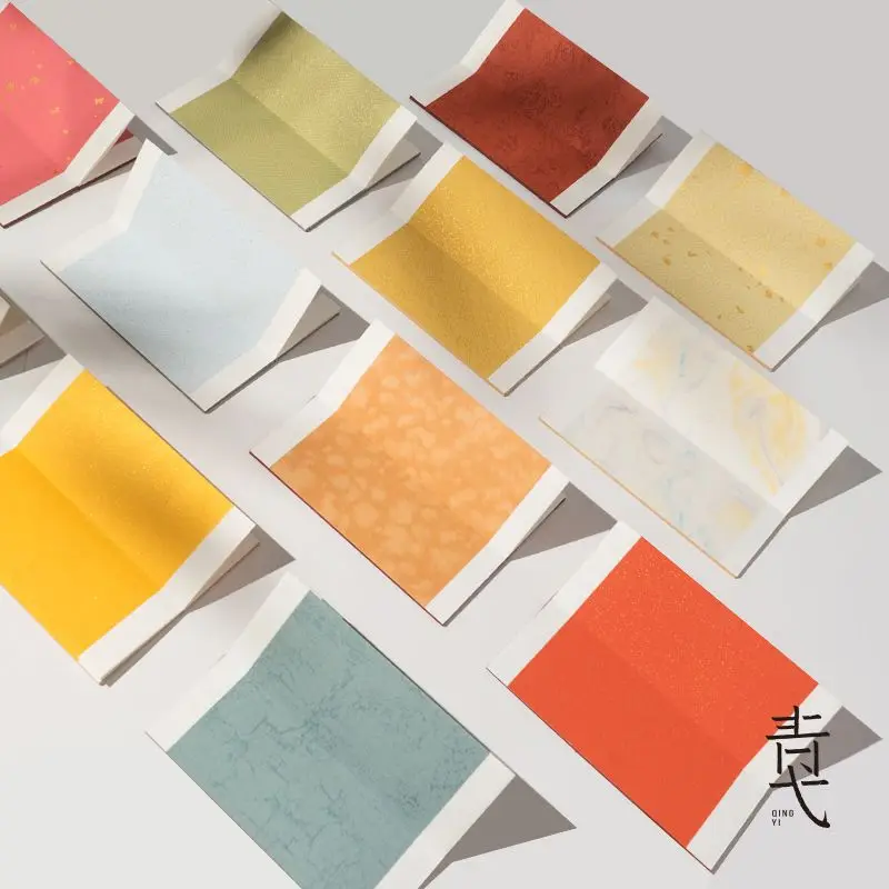 

Заготовка свадебной книги Золотой батик складной Ретро рисовая бумага альбом ручной работы пригласительное письмо оптовая продажа.