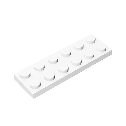 Gobricks GDS-512 пластина 2х6
