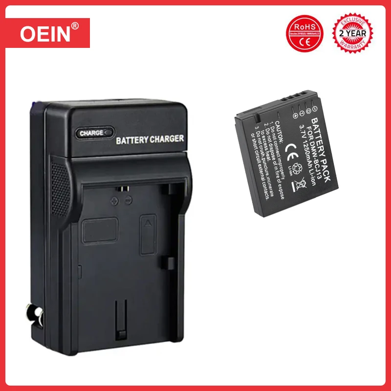 4 шт. 1250 мАч DMW-BCJ13 BCJ13 BP-DC10 BPDC10 полностью декодированный аккумулятор для Panasonic Lumix