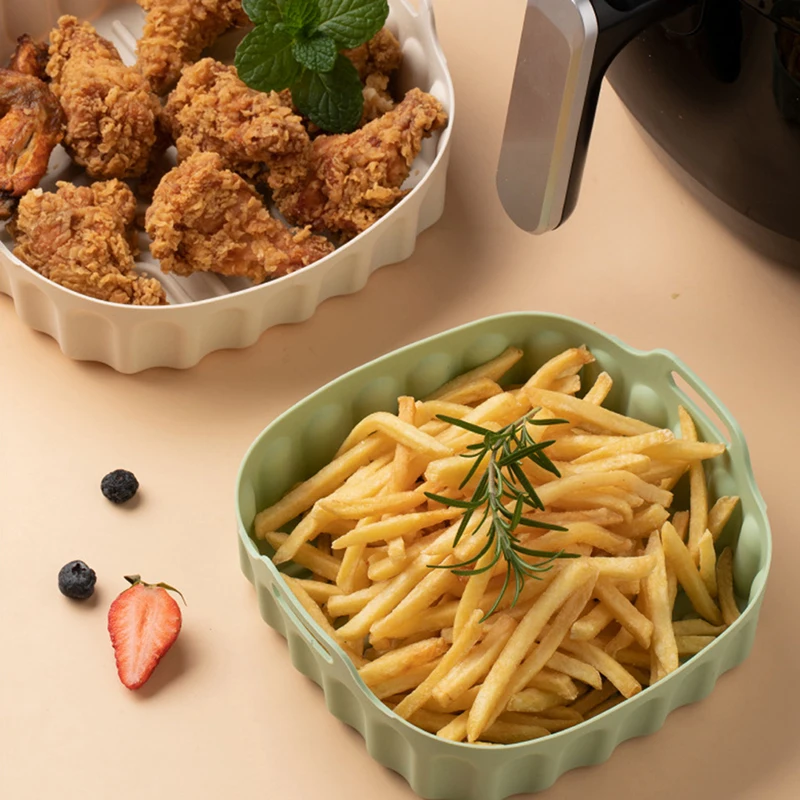 

1 шт., силиконовая корзина для жарки