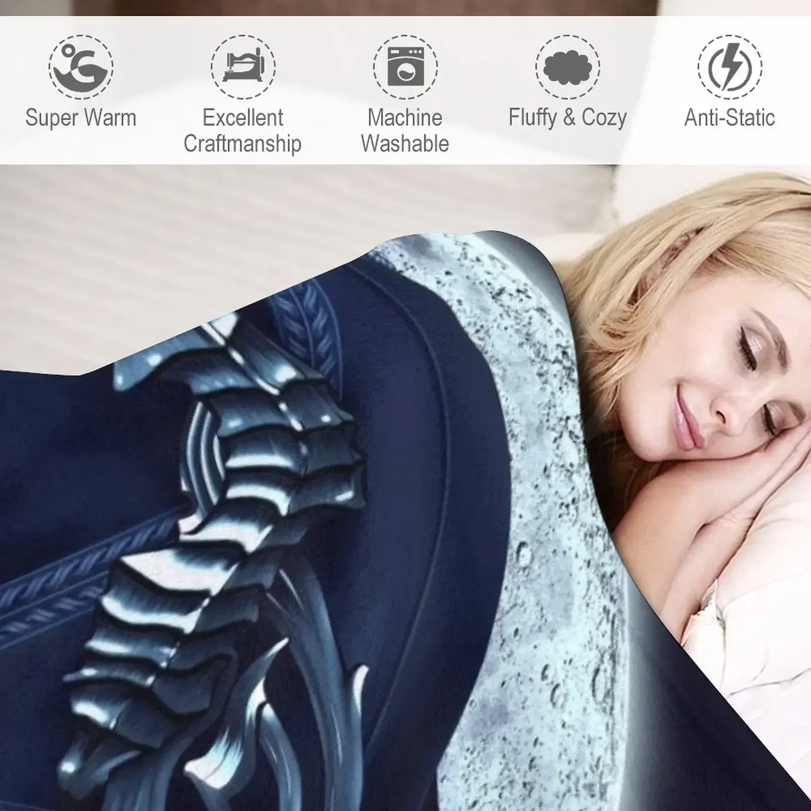 Одеяло Nyx Ulric Свободные движущиеся одеяла и пледы Одеяла