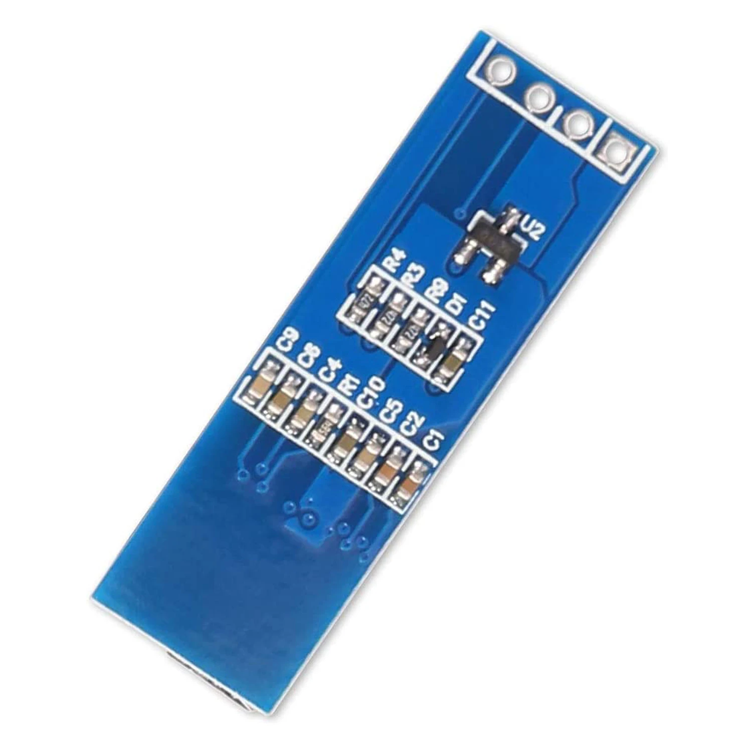 Модуль дисплея IIC I2C OLED 0,91 дюйма, 12832 дюйма, I2C 0,91x32 SSD1306, модуль ЖК-дисплея, синий драйвер OLED-экрана I2C, 10 шт. (art.: 3920be690b453) - 3920be690b453