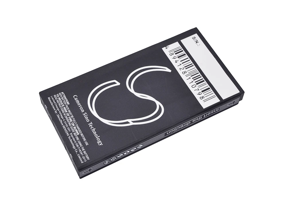 

Cameron Sino 3000mA Battery for Wasp DR3 2D,DR4 2D 633809002175