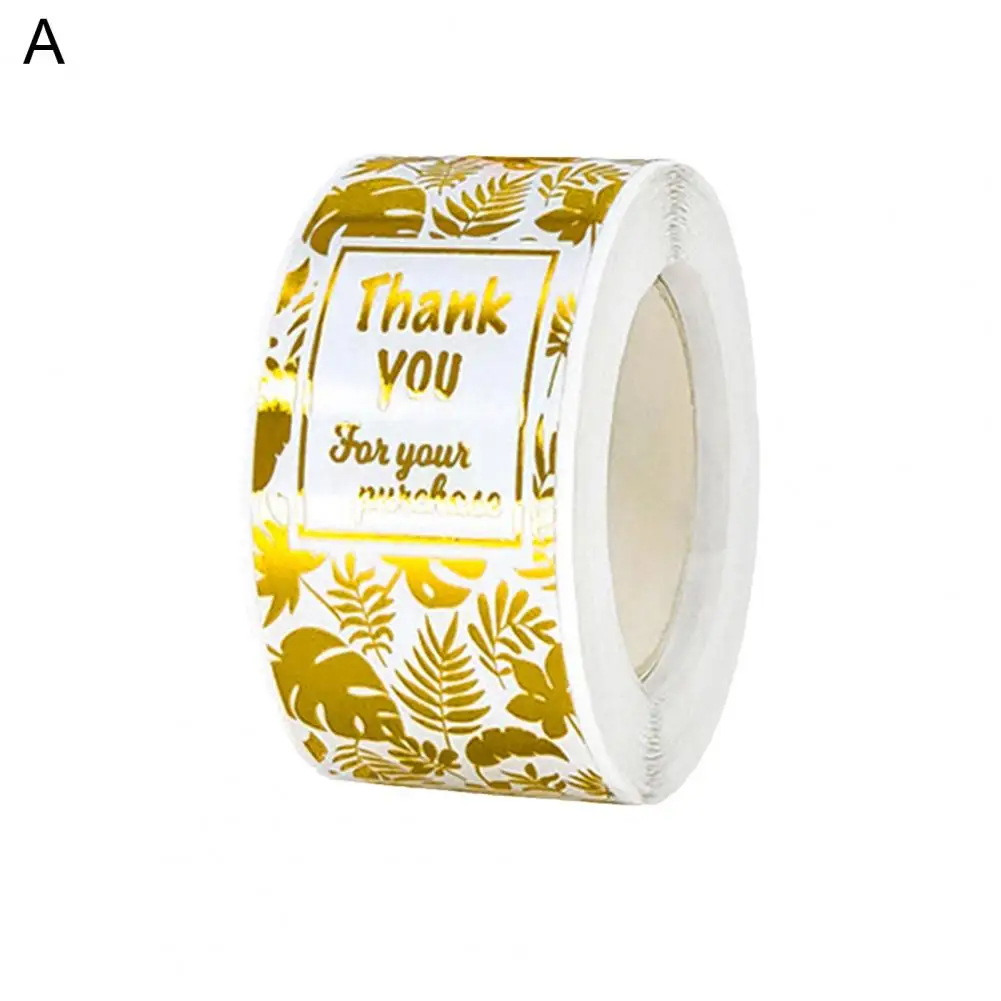 

1 Roll Good Packing Gift Box Seal Labels Envelope Decorations Attractive Packing Box Label Exquisite Pattern Birthday Gift