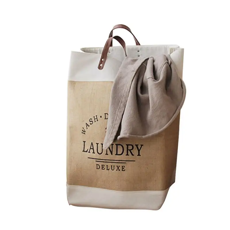 

Корзина для грязной одежды, большая корзина для белья с ручками, сумка для грязной одежды, корзина для хранения одеяла