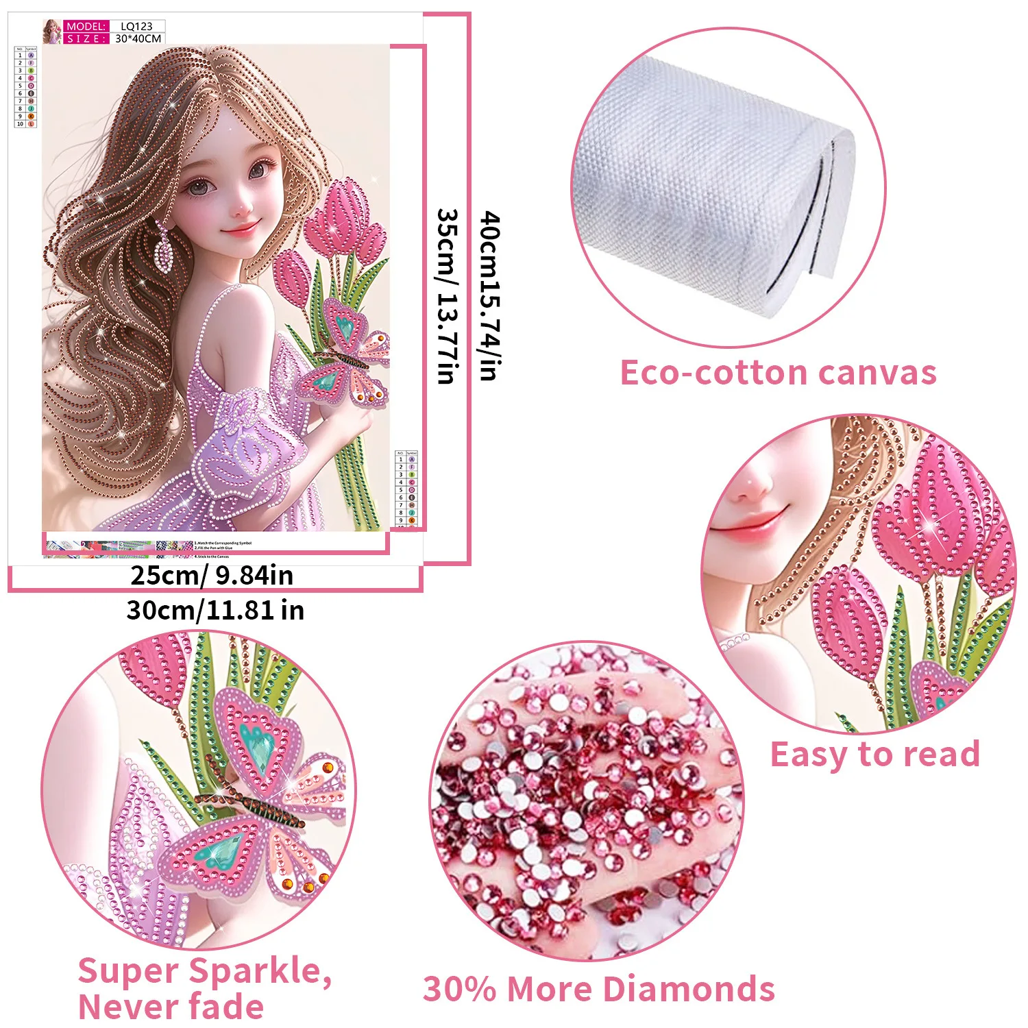 5D алмазная живопись DIY девичий цветок декоративные картины рисунок ручная работа
