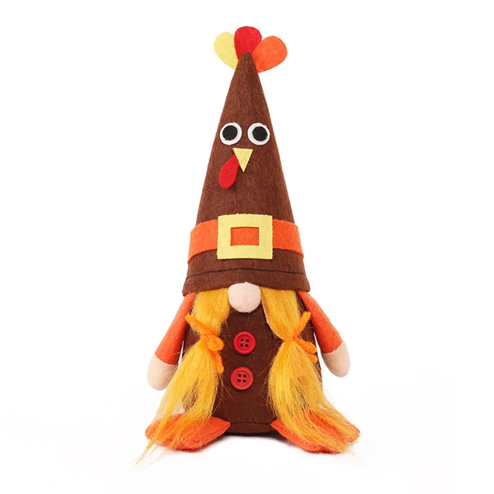 

Ornament Halloween Dolls Decorations Doll Ornaments Halloween Old Man Silk Turkey Faceless 20*14cm 2024 Cute Style