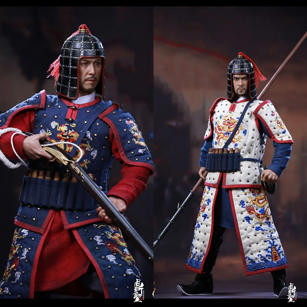 

POPTOYS DS002 1/6 Scale Collectible Ming Dynasty Musketeer Eddie Peng Yuyan Donnie Yen 12 inches Ancient Soldiers Action Figure