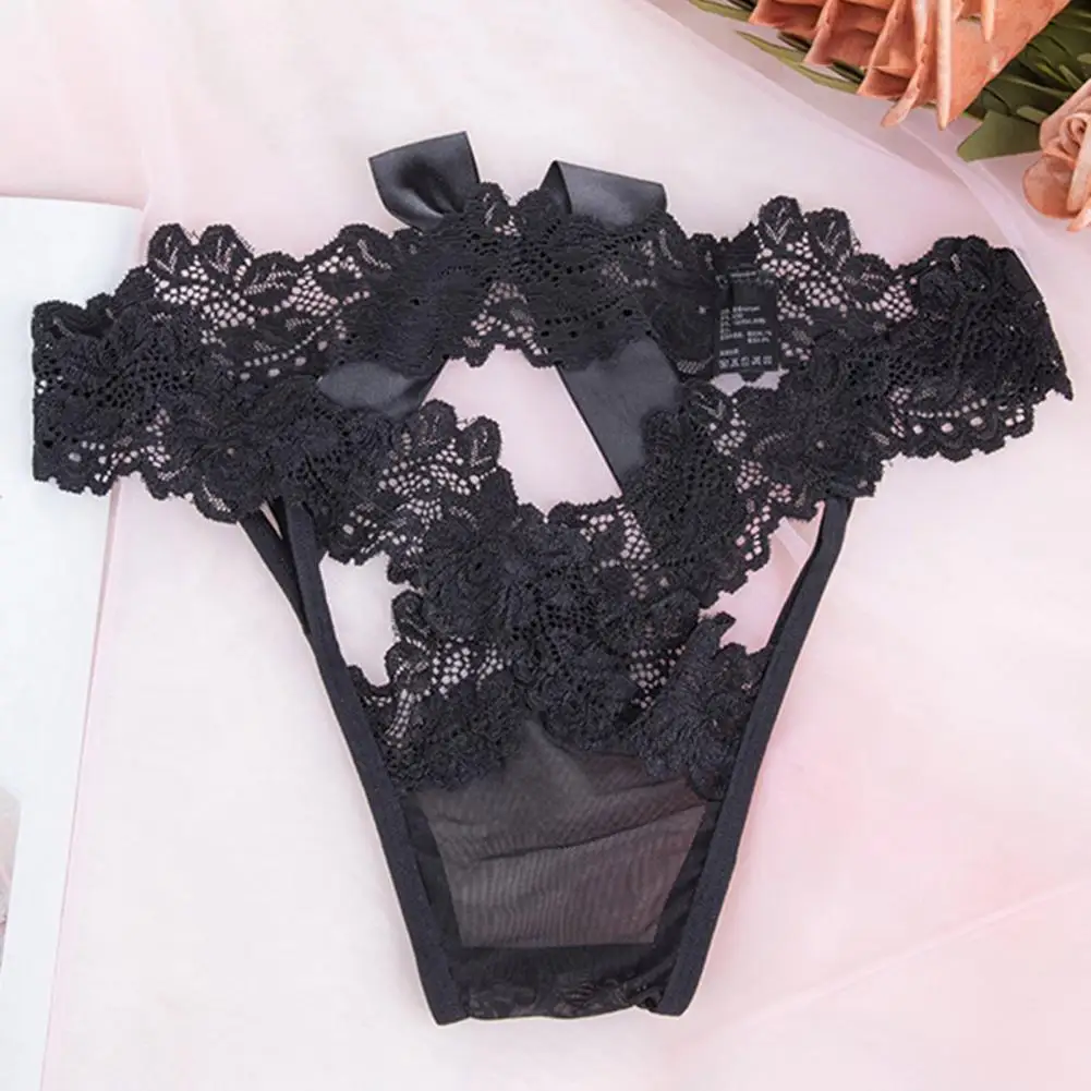 

Трусики-стринги женские сетчатые, популярные легкие ажурные марлевые, один размер, аксессуар