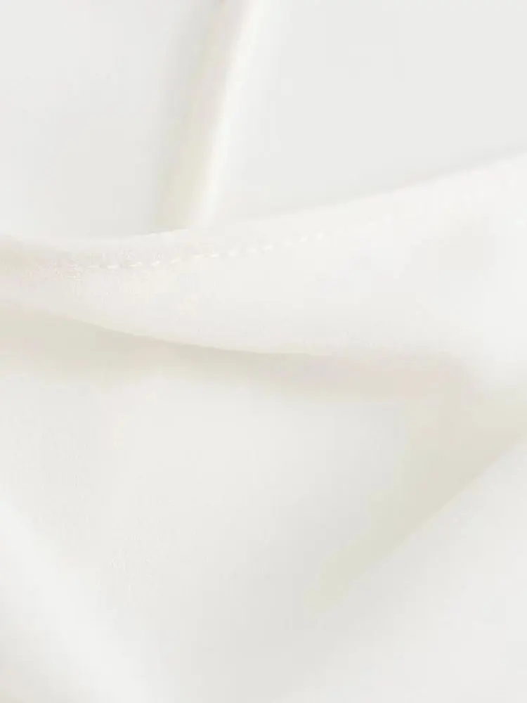 Женская свободная рубашка с длинным рукавом круглым вырезом