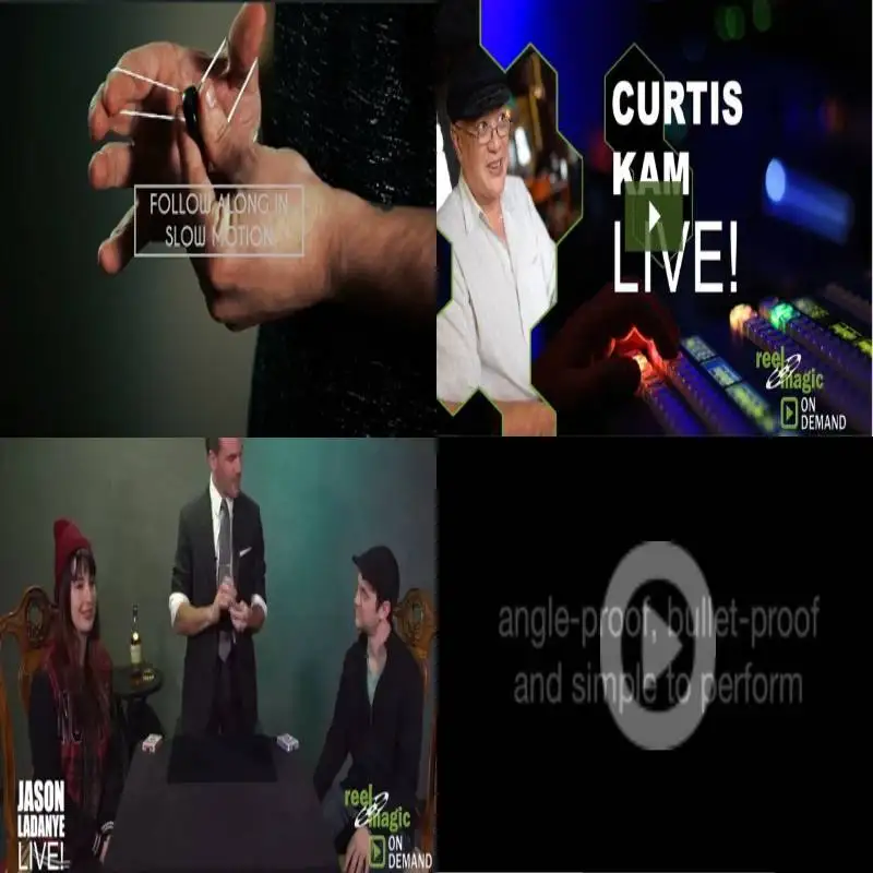 

Elastic 2 by Nevin Sanchez,Phoenix by Petert Samelson,Curtis Kam Reel -Jason Ladanye Reel Magic Magazine Live Magic Tricks