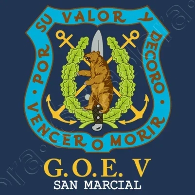 Испанский легион GOE V San Marcial mod.17 Футболка с эмблемой специальных операций. Летняя хлопковая мужская футболка с круглым вырезом и коротким рукавом, новая (art.: 3920cc426ffbe) - 3920cc426ffbe