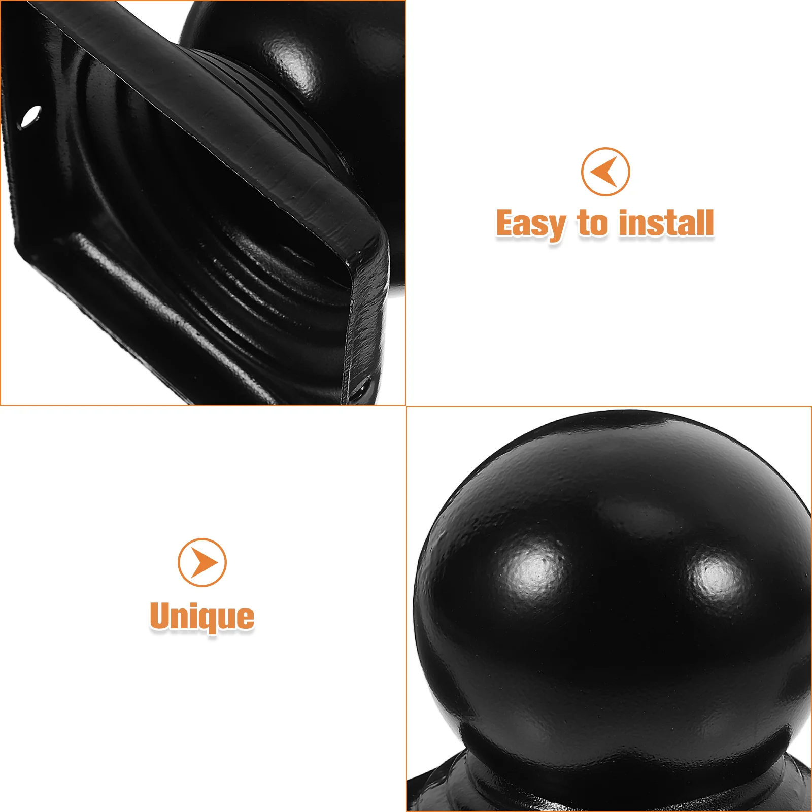 Крышка украшения для газона и забора бытовые ворота наконечники столба топпер