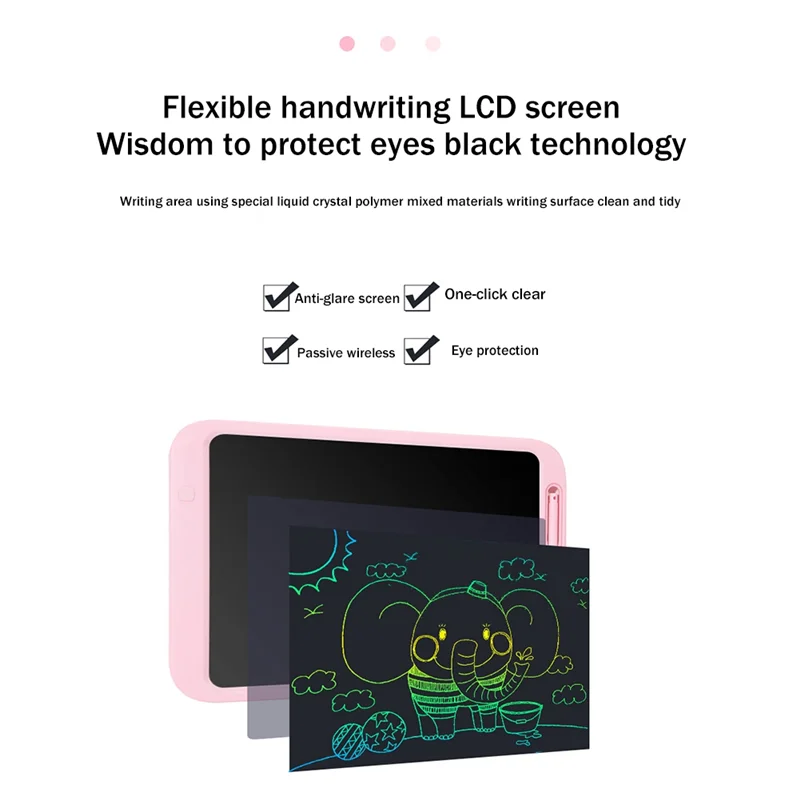 12-дюймовый ЖК-планшет для письма детская доска рисования граффити электронная