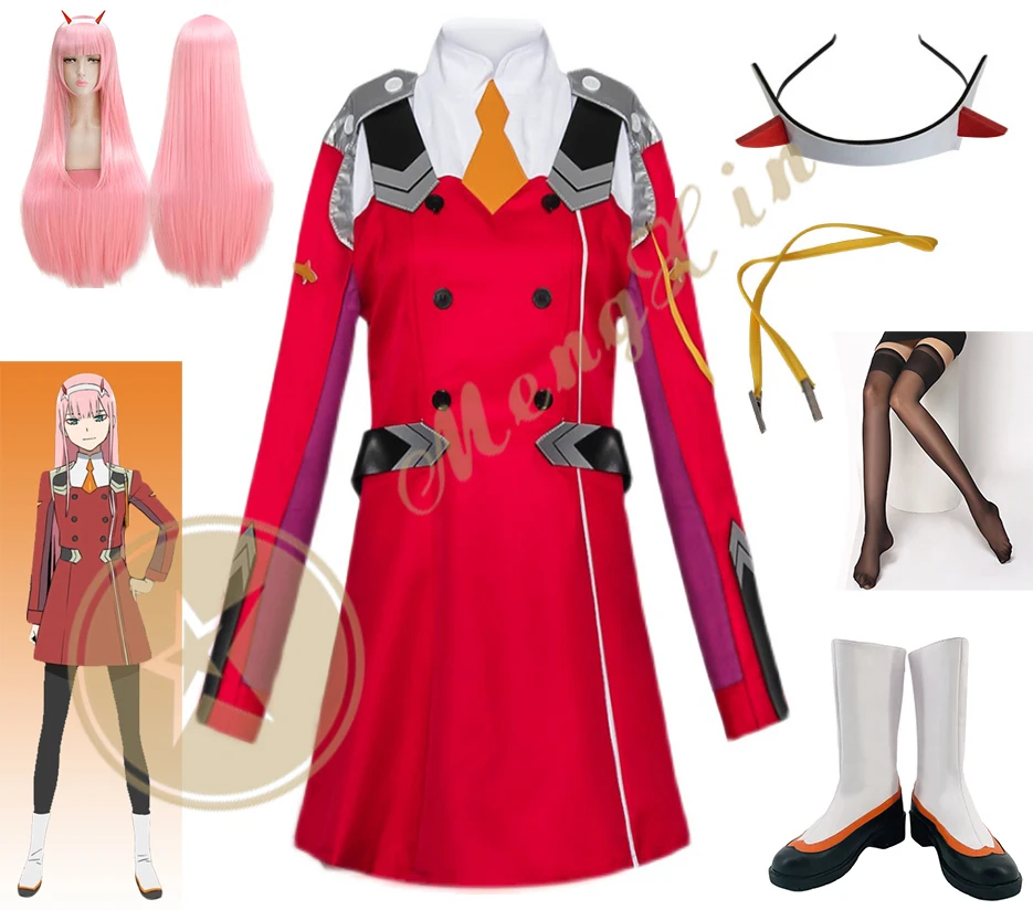 

Женский костюм для косплея из аниме «Zero Two»