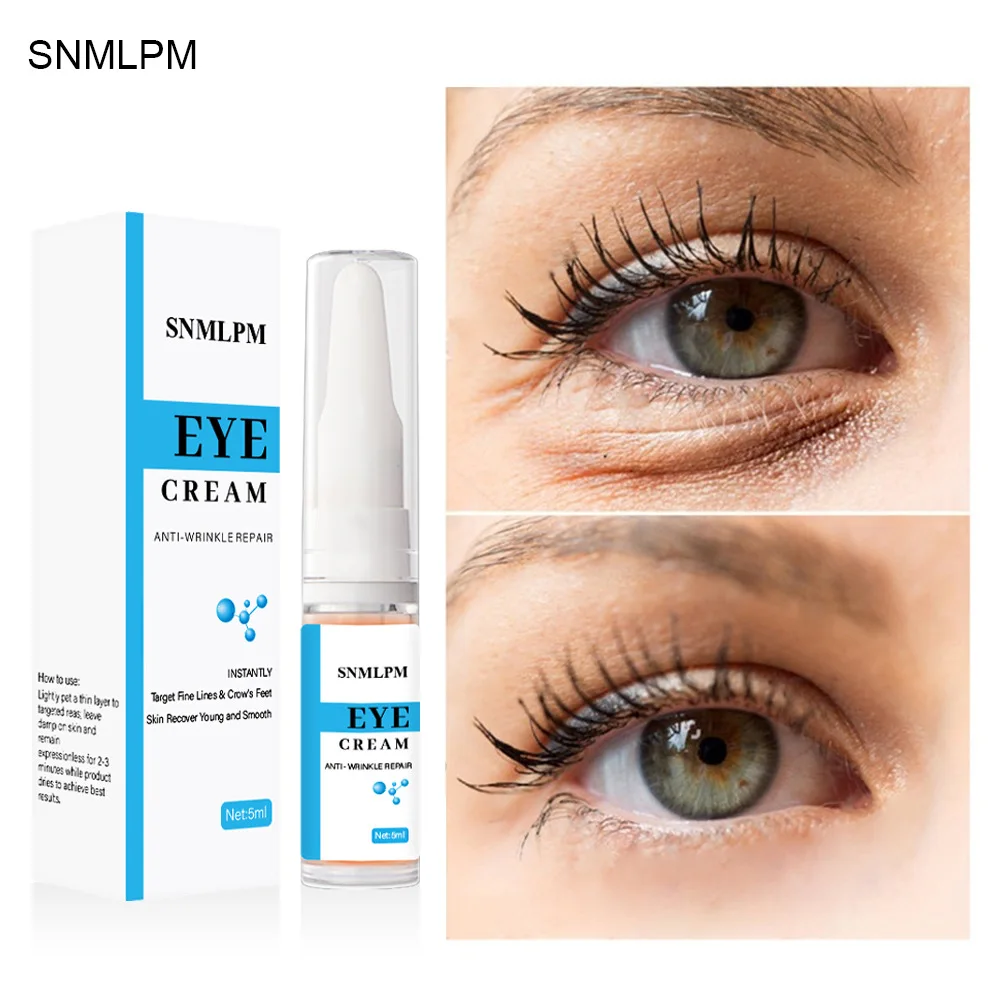 Anti Wrinkles Eye Cream Eye Bag Puffiness Removal Dark Circles  Anti Aging Firmness Fine Lines Crow's Feet Eyes Whiten Essence