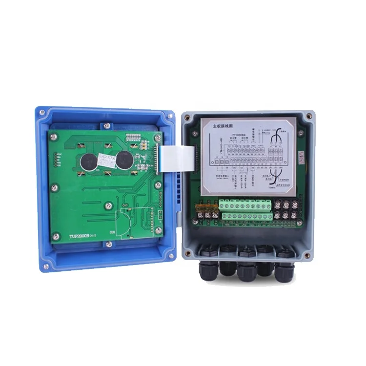 

DC24V Ultrasonic Liquid Flowmeter Clamp On Type Wall Mounted Flow Meter