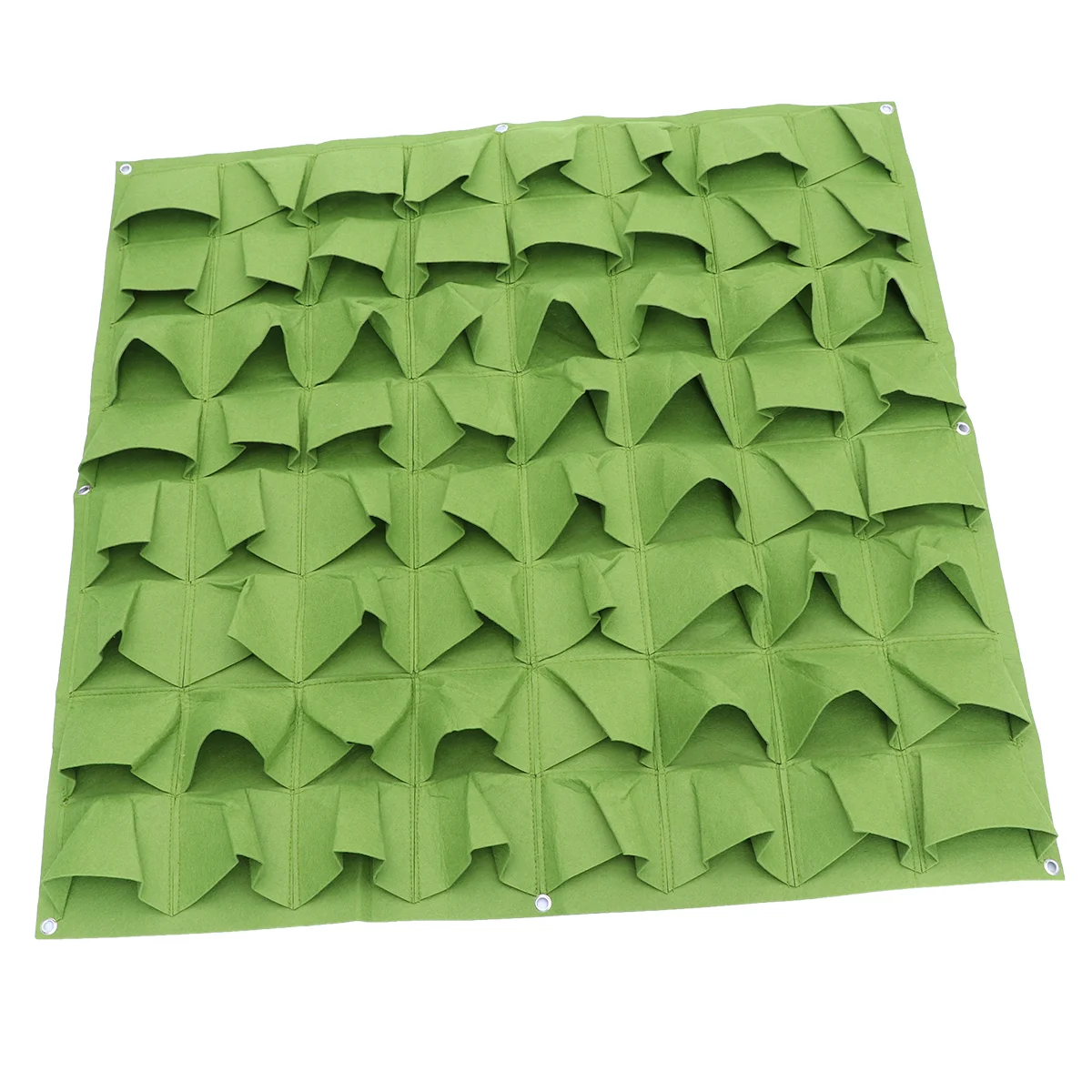 

64-Pockets Wall Mounted Planting Bag Creative Garden Planter Non-woven Green Automatic Watering Plant Wall Planting Pot Bag