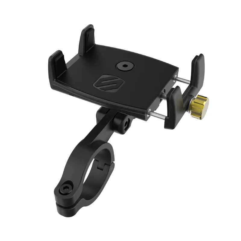 

HandleIt Pro Handlebar Bike Computer Mount with 3.5 In. Adjustable Holder for Smartphone and Mobile Devices Carbon integrated ha