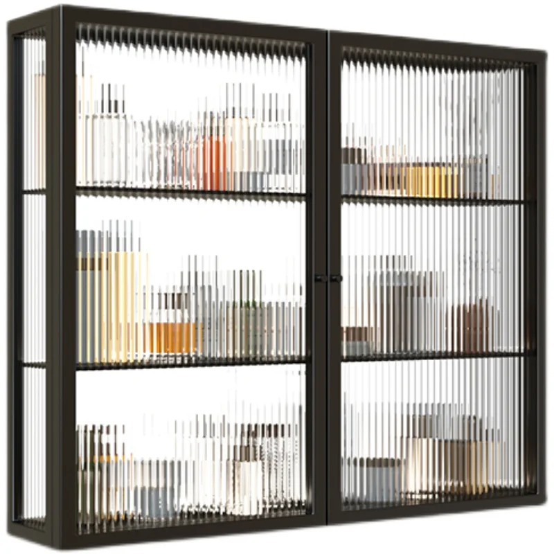 Стеклянный кухонный стеллаж для ванной комнаты балкона