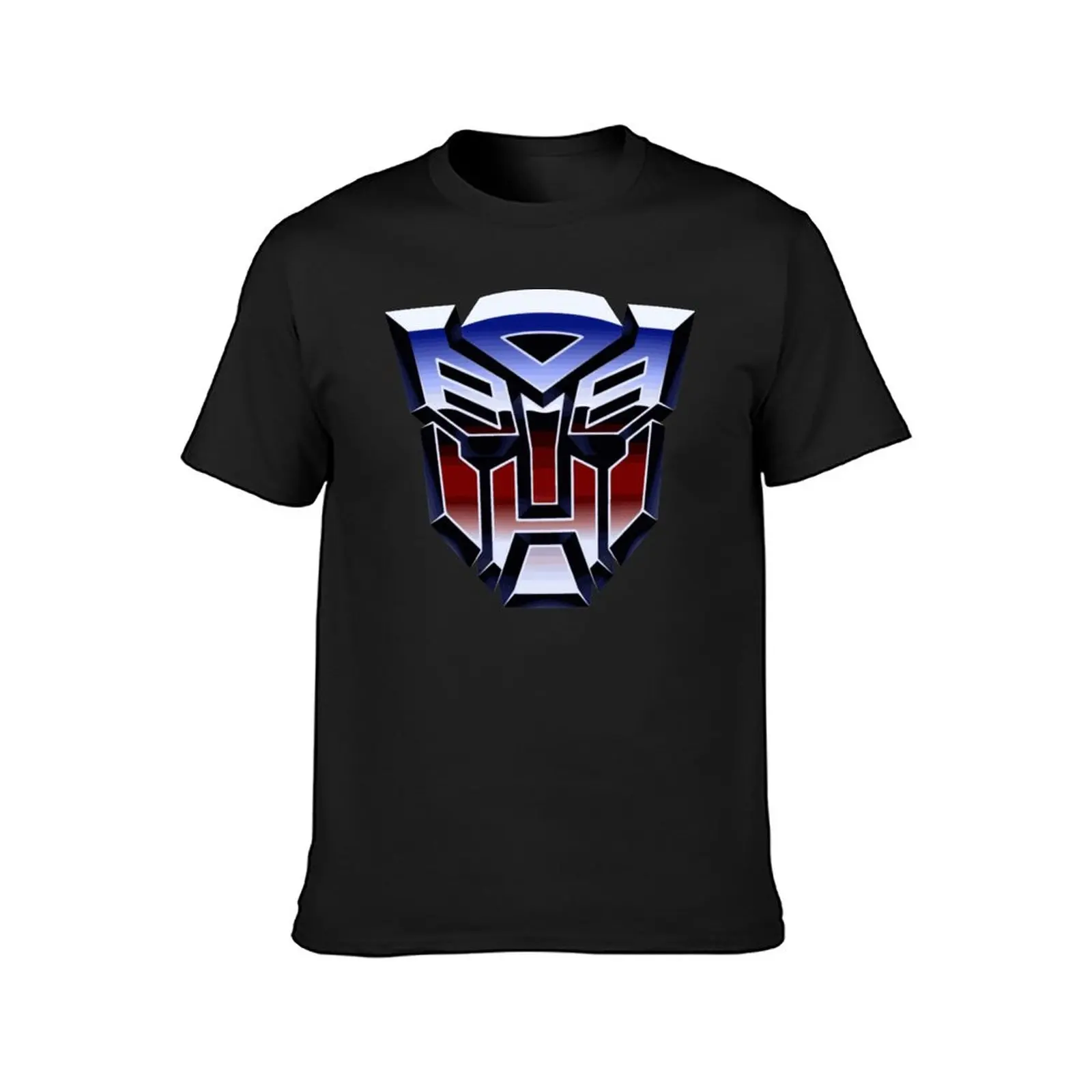 

Autobots Logo Transformers Deceptibrand Movie TShirt Blue Strong Cool Boy Optimus Vintage 100 Cotton T Shirts Short Sleeve Tops