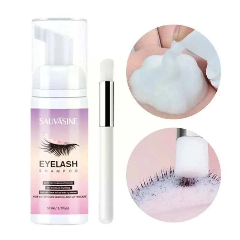 Профессиональный Шампунь для наращивания ресниц E1f9 пенопластовое средство