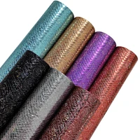 rose print faux leather sheet checkered metallic luster pu synthetic fabric roll for bow bags earring craft diy material30135cm