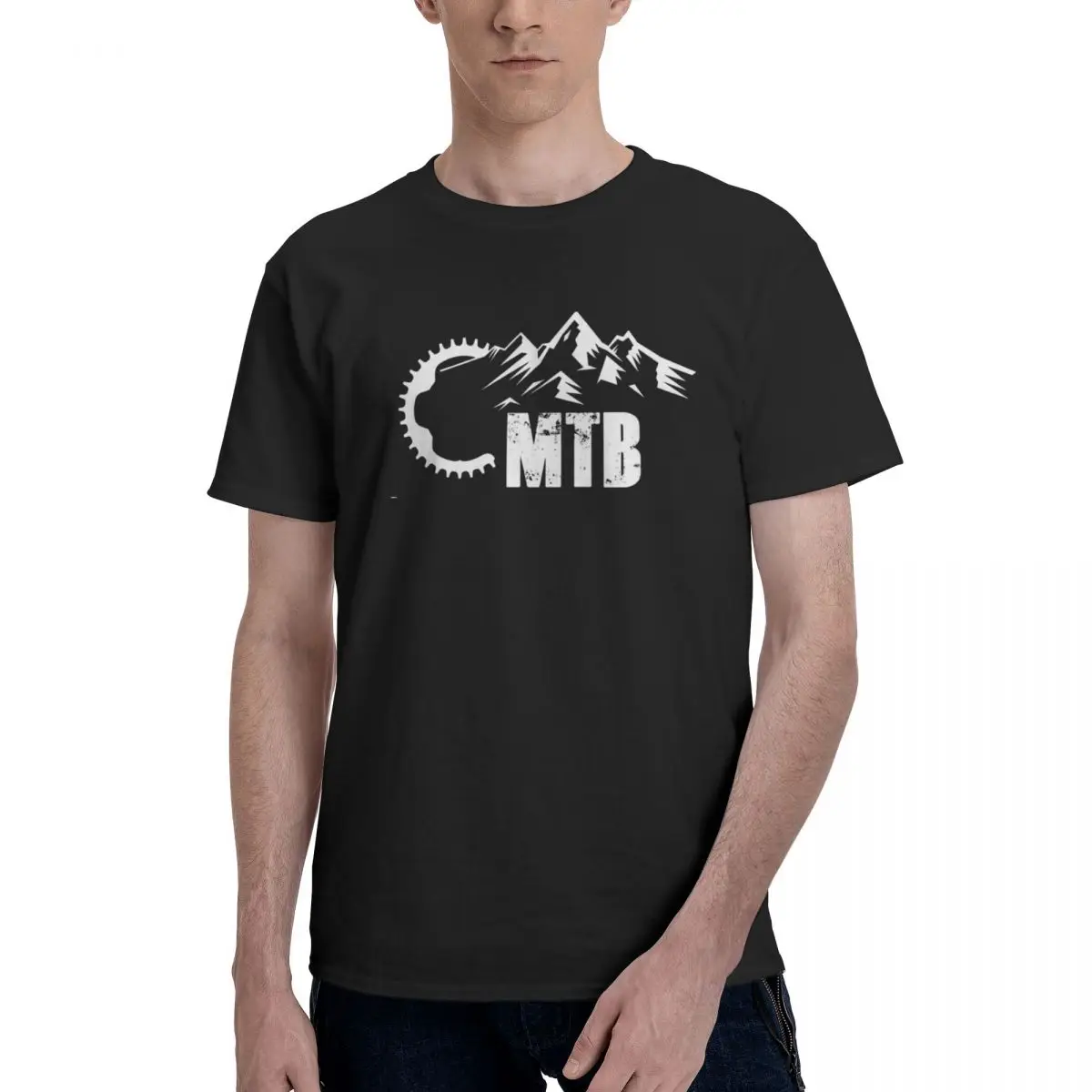 

Mtb Mountain Bike Cycling Classic 8 Tees Graphic Cool Humor Graphic Vintage Adult T-shirt Fresh Leisure USA Size