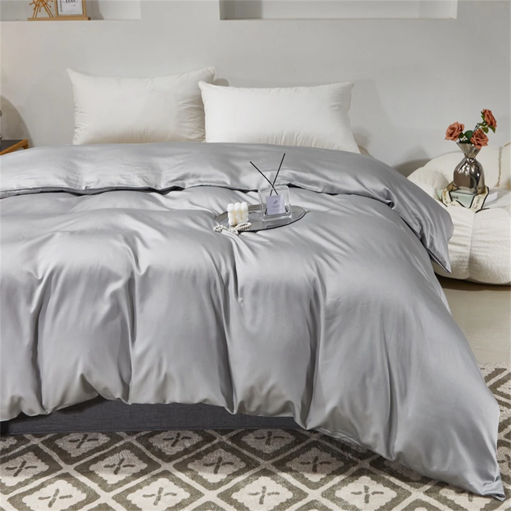 Однотонный пододеяльник NoEnName_Null 100% хлопок