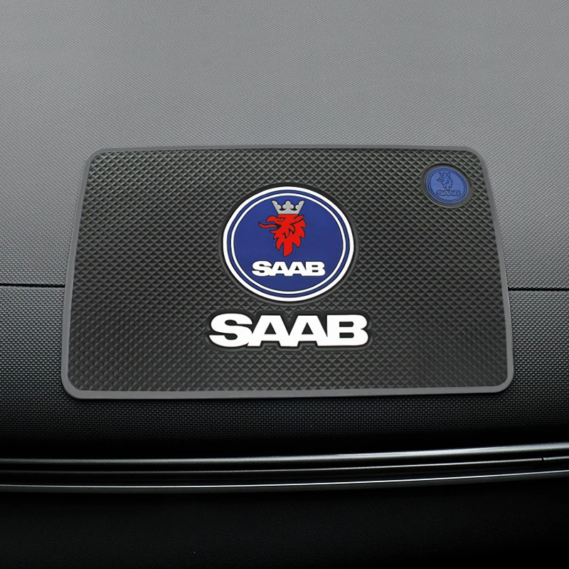 

Car Anti Slip Mat PVC Dashboard Phone Holder Non-Slip Sticky Pad For SAAB Scania 93 95 9-3 9-5 9000 900 9-4X 9-7X 9-2X 9-X 600