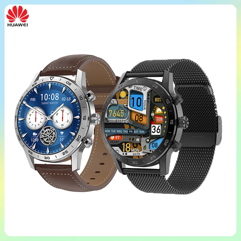 

Huawei Wireless Charging Smart Watch Men's Smartwatch IP68 Waterproof Watches Fitness Bracelet For Android Apple Huawei Xiaomi