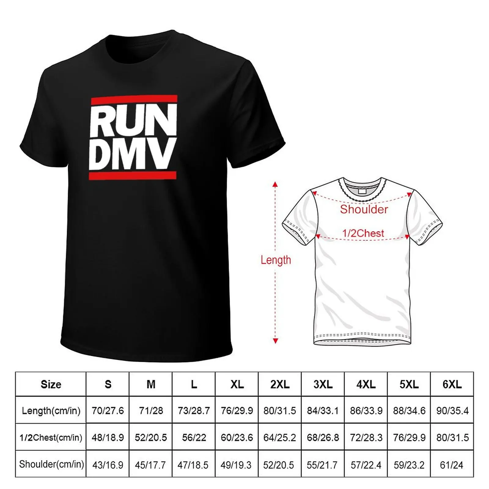 Фото Футболка RUN DMV COLLECTION, быстросохнущая футболка с рисунком, винтажные мужские рубашки с аниме №2