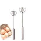 Полуавтоматический взбиватель яиц, венчик ручной из нержавеющей стали 304, 10 дюймов, 12 дюймов