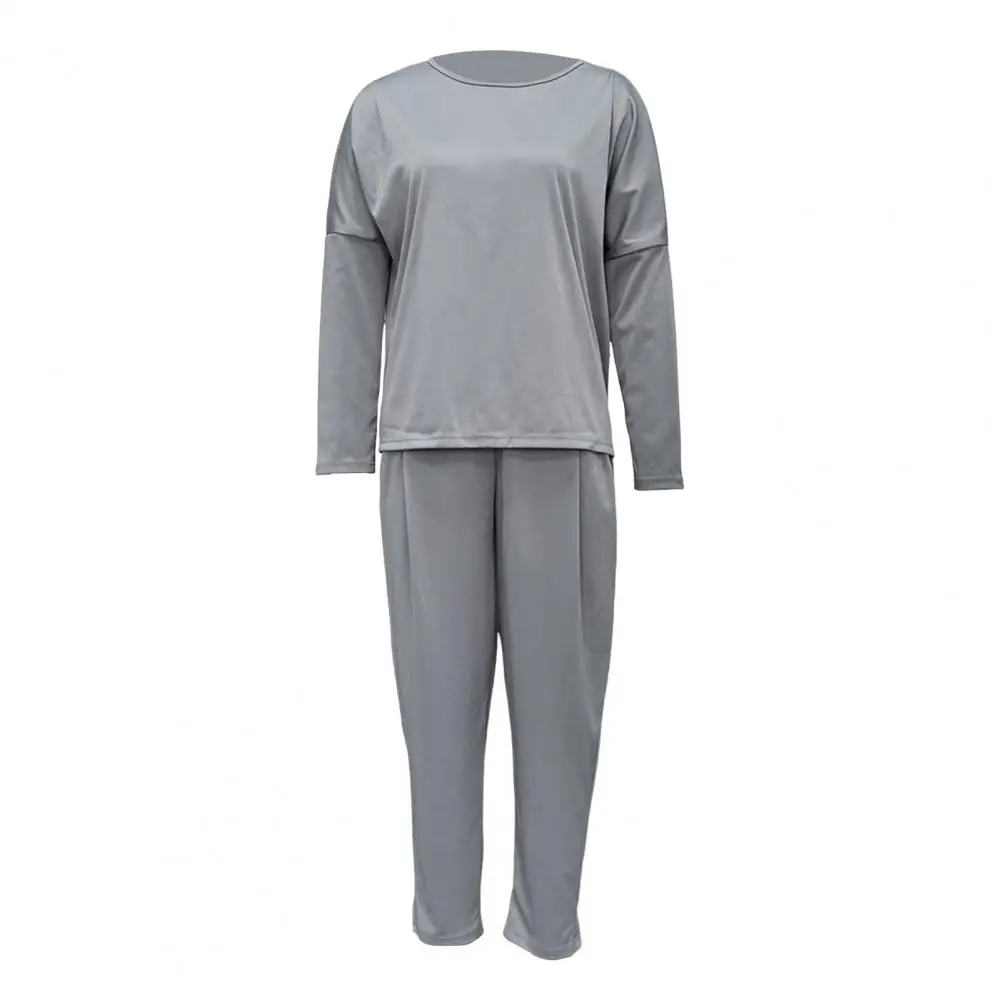 Прочный женский наряд Женский однотонный Свитшот неправильной формы с