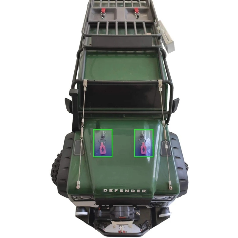 4 шт. зажимы для кузова Traxxas Hsp Redcat Rc4wd Tamiya Axial Scx10 D90 Hpi 1/10 RC Car