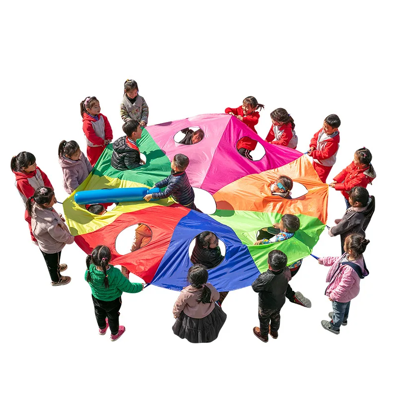 

[Забавный] уличный зонт для игр диаметром 2 м/3 М/4 м/5 м/6 м, Радужный зонт-а-родинка, Парашютная игрушка, прыгающий мешок, коврик для игр, игрушка